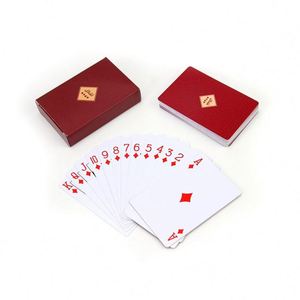 Custom My Own Logo Design Sublimation Playing Plain <b>Box</b> Blank Plastic Poker Cards Printable Pokercards - Product Image 2