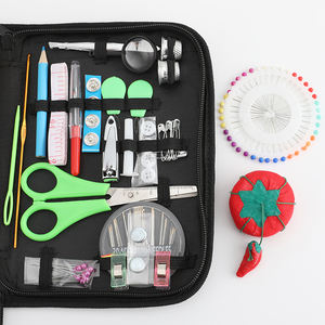 <span class=keywords><strong>Kit</strong></span> <span class=keywords><strong>de</strong></span> <span class=keywords><strong>costura</strong></span> <span class=keywords><strong>básico</strong></span> al por mayor con suministros <span class=keywords><strong>de</strong></span> reparación <span class=keywords><strong>de</strong></span> cuero y bolsa con cremallera para tejer a mano - Product Image 3