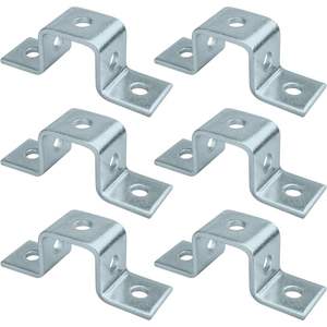 Zinc Coated U Profile Strut Channel Joining Bracket 1-<b>5</b>/8 Inch Compatible, 3/16 Inch Thick Steel Metal <b>Framing</b> Support Hardware - Product Image 3