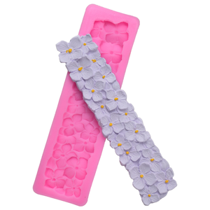 Silicone Cake <b>Molds</b> Set 1 Piece Flower Bowknot Bee Shape Reusable Fondant Decoration Tools <b>Hand</b> Wash Only HZH Model HZH-SM-89 - Product Image 1