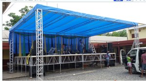 เวทีอลูมิเนียมแบบประกอบได้ เวทีคอนเสิร์ตเคลื่อนที่ เวทีพกพา แท่นเวทีสำหรับจัดงาน - Product Image 5