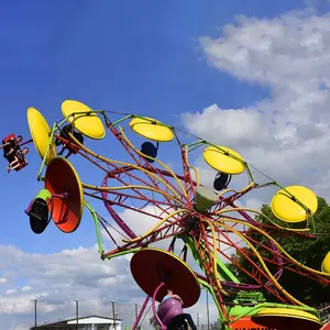 良いアイテム遊園地のアトラクションダブルスイングライドスツイスターパラトルーパーライドダブルフライングチェアライド