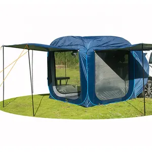 테일 게이트 야외 용품 캠핑 속도 드라이브 멀티 자동차 사이드 지붕 여행 대형 텐트