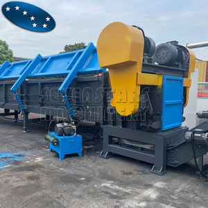 Baixo Custo De Manutenção 800-2000 kg/h Waste Pipe Shredding Plástico Grande Peças De Plástico Reciclagem Máquina Shredder - Product Image 1