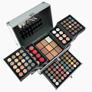 Chuyên nghiệp mỹ phẩm thiết lập 132 Màu sắc tất cả-trong-một Bộ trang điểm ánh sáng lung linh Matte Eye Shadow & Foundation Nature tính năng trang điểm Kit - Product Image 1