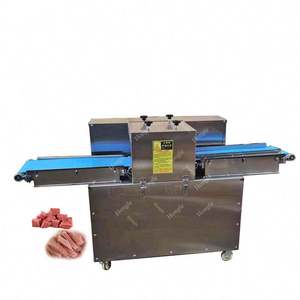 Multifunctional <b>Meat</b> Cutter Automatic Fresh <b>Meat</b> Cube <b>Slicing</b> Cutting <b>Machine</b> - Product Image 4