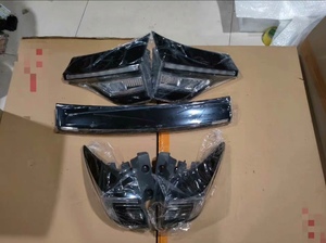 ชุดอะไหล่รถยนต์ไฟท้ายรถ <span class=keywords><strong>Honda</strong></span> XRV อุปกรณ์เสริมสำหรับรถยนต์เลนส์สีแดง
