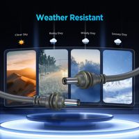 Câble d'alimentation CC étanche de remplacement pour Starlink Mini, 18AWG, mâle-mâle, du fabricant d'origine