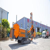 Plate-forme de forage de la surface DTH d'exploitation avec la plate-forme de forage hydraulique de compresseur d'air