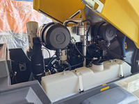 Compresseur d'air à vis diesel portable Atlas Copco 185cfm, petit compresseur rotatif pour le forage de roche