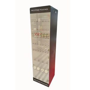 Support d'affichage de cigarettes et de tabac en acrylique plastique LED personnalisé en usine avec un design moderne pour une utilisation en intérieur - Product Image 1