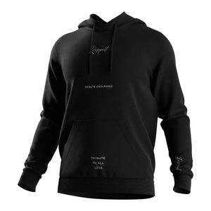 Sweat-shirt à capuche lourd avec poches, nouveau design hiver, OEM/ODM, qualité supérieure, pull-over vierge - Product Image 1