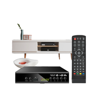 Boîtier TV intelligent MeeCast DVB-T2 H.264 1080p Dual Core avec Wi-Fi 802.11n, récepteur satellite numérique FTA, OS ECOS, mise à niveau IP TV en ligne