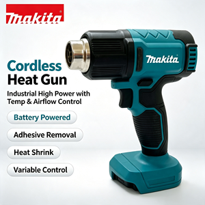 <span class=keywords><strong>Pistola</strong></span> de Aire Caliente Recargable <span class=keywords><strong>Makita</strong></span>, Alimentación por Batería, Control Dual de Temperatura y Flujo de Aire, Eliminación de Adhesivos, <span class=keywords><strong>Pistola</strong></span> de Aire Caliente Inalámbrica - Product Image 5