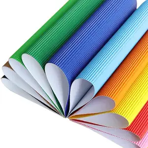 Hot selling fluting for craft color handmade colorful crimp paper