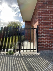 Nhôm an ninh hàng rào lan can trang trí màn hình Nhôm hàng rào sự riêng tư slat nhà sân sau hàng rào - Product Image 3