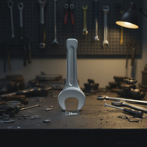 Open End <b>Wrench</b> 24mm Metric Steel Tool For Mechanical Repair - Product Image 3