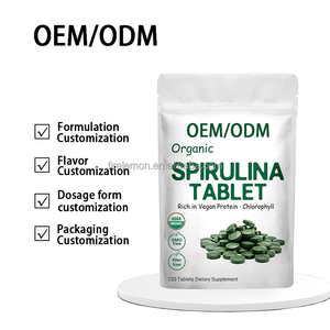 Özel etiket özel <span class=keywords><strong>Spirulina</strong></span> tedarikçisi besleyici organik <span class=keywords><strong>Spirulina</strong></span> tabletler yüksek kaliteli ürünler gıda takviyeleri - Product Image 5