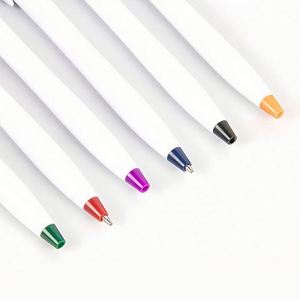 Stylo bille promotionnel à prix compétitif, personnalisable avec logo, en plastique, pour fournitures de bureau - Product Image 5