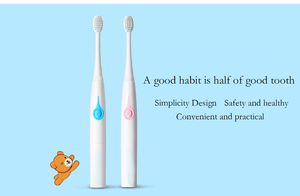 Cepillo de dientes eléctrico sónico para niños, con lámpara de observación, cerdas suaves impermeables para el cuidado del bebé - Product Image 6