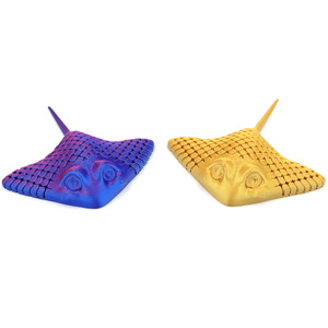 3D Printed Hinge Stingray Toy Creative Marine Animal Decoration Ornament For Youth Gift PLA Material - Product Image 2
