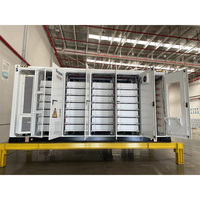 Conteneur de stockage d'énergie à refroidissement par air et liquide en acier pour usage commercial personnalisé avec batterie LiFePO4