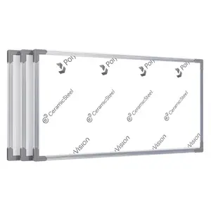 Factory cheap whiteboard enamel whiteboard classroom wall mounted aluminum frame magnetic dry erase writing ban