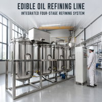 Machine d'extraction d'huile automatique personnalisée de 1 tonne Équipement de qualité alimentaire pour un raffinage efficace de graines de coton, de colza, d'arachide et de soja