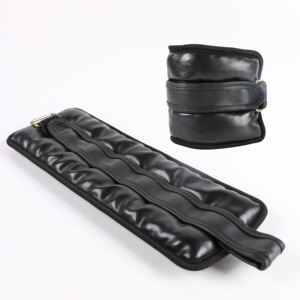 Poids de cheville en PU doré ruban d'or pour entraînement physique avec logo personnalisé, poids de poignet pour gym à domicile - Product Image 1