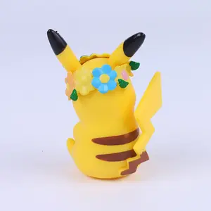 Pokemoned Adorable Pikachu Action Figure PVC Toy Cute Model Anime Collection Decorations And Gifts Mystery Boxes Product