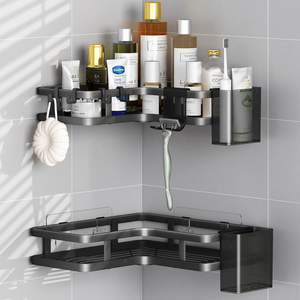 Estante Adhesivo Organizador <span class=keywords><strong>de</strong></span> Baño para <span class=keywords><strong>Ducha</strong></span> con Jabonera - Product Image 6