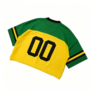 Grosir 26 Jersey Sepak Bola Pria Berkualitas Tinggi Custom Ukuran Besar Kaos Sepak Bola Amerika - Product Image 6