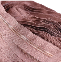 Pochette cosmétique et trousse de toilette personnalisées, tissu pailleté avec # 5 Fermetures éclair en nylon dorées
