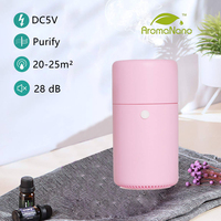 Diffuseur d'aromathérapie électrique portable sans eau pour bureau et voiture avec USB, huile essentielle, garantie 1 an, diffuseur d'arômes