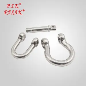G209 US Type Screw Pin Galvanized Forged Bow Strong Shackle