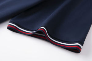 Chemises polo pour hommes à logo personnalisé, séchage rapide, coton, polyester, élasthanne, couleur unie, manches courtes, sport de plein air, golf, t-shirt - Product Image 5