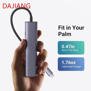 DAJIANG 100W USB 3.0 tipo C ricarica <span class=keywords><strong>5</strong></span> in 1 multifunzione USB C HUB personalizzato OEM con <span class=keywords><strong>5</strong></span> porte multiporta Hub USB - Product Image 4