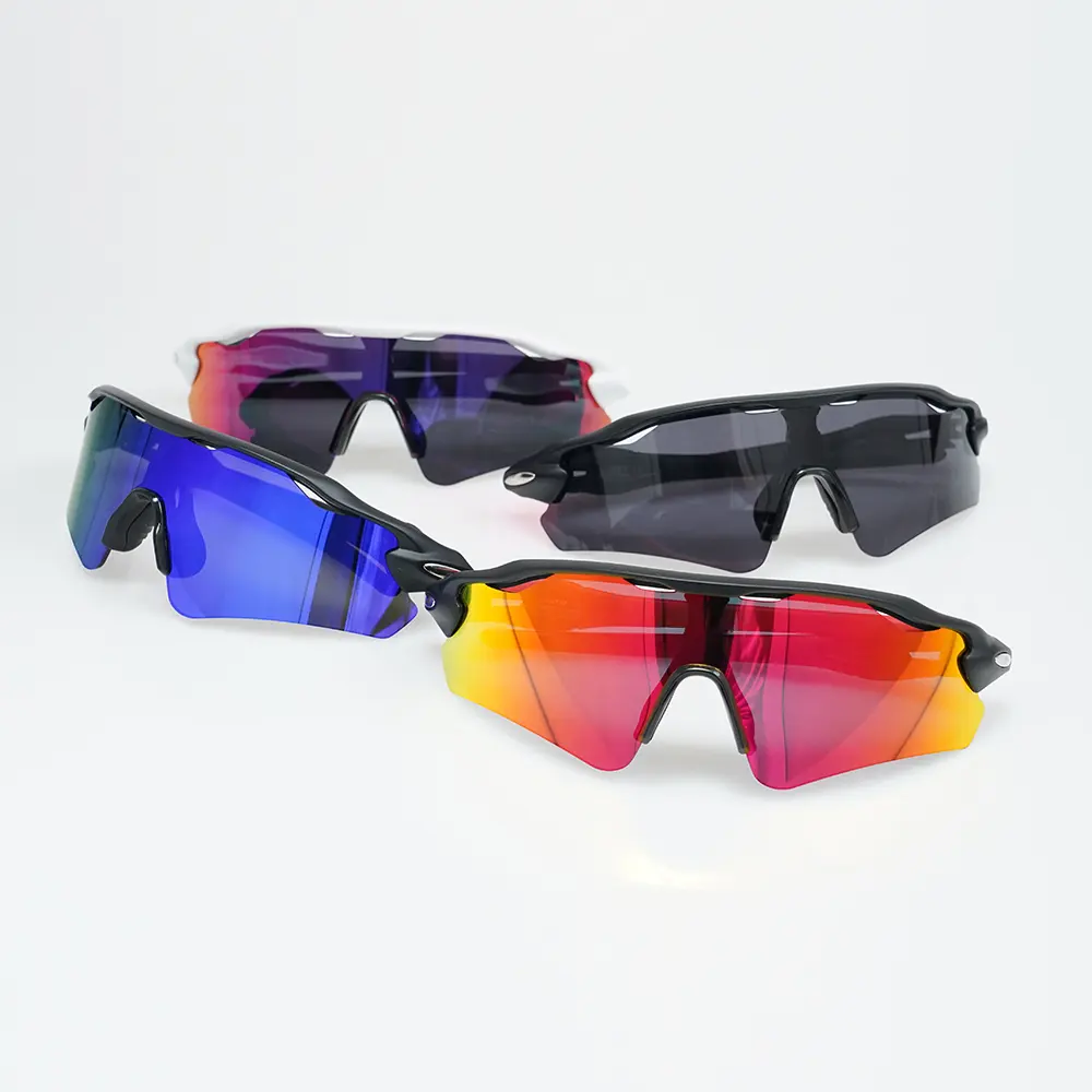 2024 European and American TR 90 Polarized Gafas Sport Mountain Bike Sunglasses Glasses Cycling Mens Outdoor Sport Sunglasses