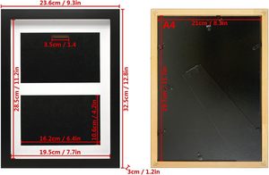Marathon Runner Sports Wooden Medal Shadow Box Display <b>Frame</b> Simple Eco-Friendly UV Printed Large <b>Black</b> Picture <b>Frame</b> - Product Image 2