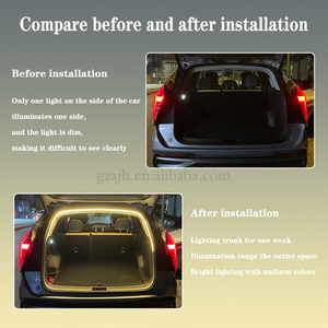 Led Xe thân cây dải ánh sáng màu vàng trắng Xe Dẫn hành lý môi trường ánh sáng linh hoạt dải ánh sáng - Product Image 4