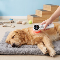 Appareil de thérapie laser rechargeable pour animaux de compagnie, 1760 mW, lumière rouge à faible intensité pour soulager les douleurs musculaires des pattes de chien et favoriser la récupération des blessures sportives