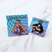 Épingles en métal personnalisées 2026, épingles émaillées personnalisées avec des personnages de dessins animés américains, badge en émail dur pour la décoration, broche