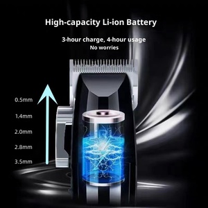 Macchinetta Tagliacapelli a Batteria di Tendenza 2025 Utensili Elettrici <span class=keywords><strong>Tosatrice</strong></span> Professionale da <span class=keywords><strong>Uomo</strong></span> per Barbieri - Product Image 2