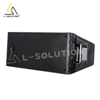 Vente chaude HDL20A Dual 10 pouces en plastique Line Array Haut-parleurs actifs professionnels Système de son Audio Powered Line Array