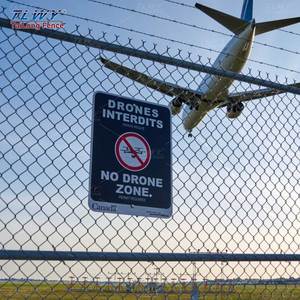 سياج أمان TLWY من شبكة سلكية <span class=keywords><strong>PVC</strong></span> بارتفاع 6 و8 و10 أقدام، تصنيع حسب الطلب للجدران الحدودية وأسوار المطارات بالجملة - Product Image 3