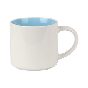Mug à café en céramique minimaliste, couleur unie, grande capacité, mugs cadeaux pour cadeaux d'entreprise - Product Image 5
