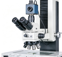 Toolmaker Microscope Measuring Microscope 200-500mm X/Y Travel 0.0005mm Resolution for Precision Parts PCB Inspection QC Labs