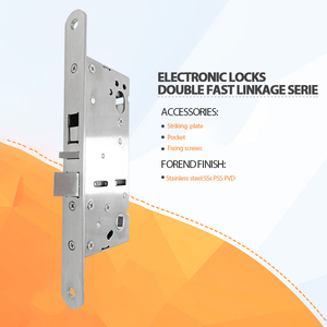 Tiêu Chuẩn Điện Tử Lửa Đánh Giá Mộng Thép Không Gỉ Chốt Cửa Dealbolt Khóa Xi Lanh - Product Image 4