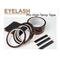 Ruban en polyimide OEM 80μm pour la fabrication de faux cils 260 ° Ruban adhésif en silicone haute température C, découpe personnalisée
