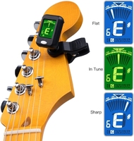 Highly Sensitive Wholesale Digital LCD JT-09 Electronic Tuner for Guitar Bass Ukulele Violin Banjo Multiple Tuning Options